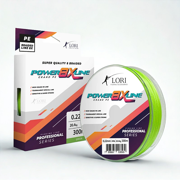 Linha Multi Blister 8X Lori - 0,28mm (300mts)