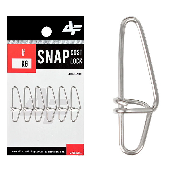 Snap Aço Costlock - N3 - Cart. 16pcs - Albatroz