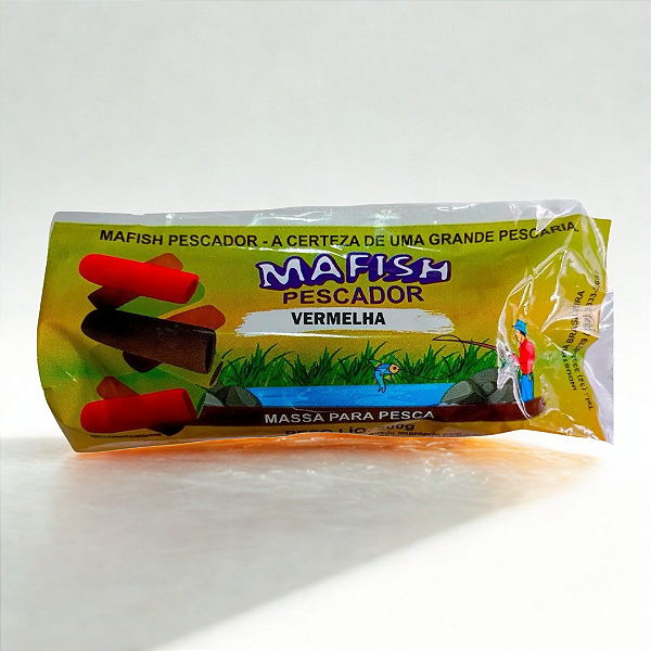 Massa Pronta Mafish 200g - Vermelha
