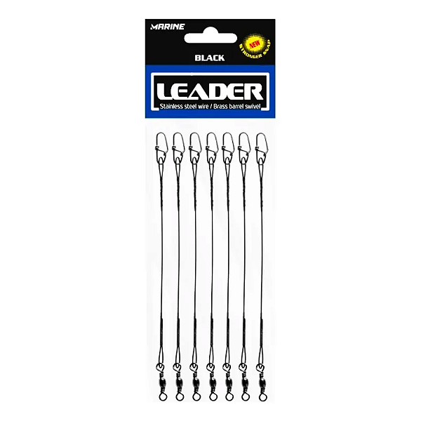 Chicote Leader Nickel - 10cm - 20lb - 10un.