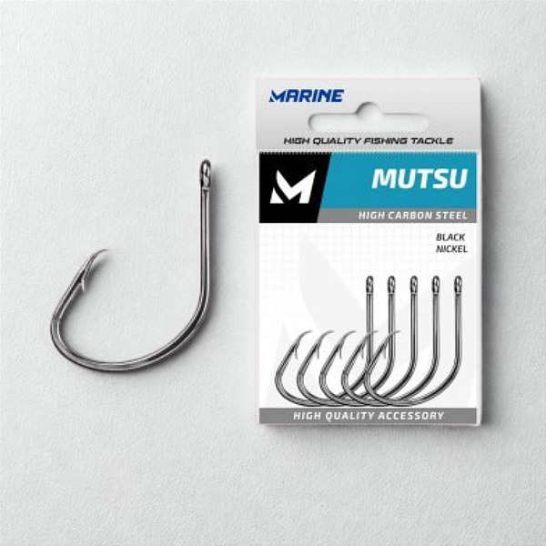 Anzol Mutsu High Carbon Preto CT 3/0 - 20un.