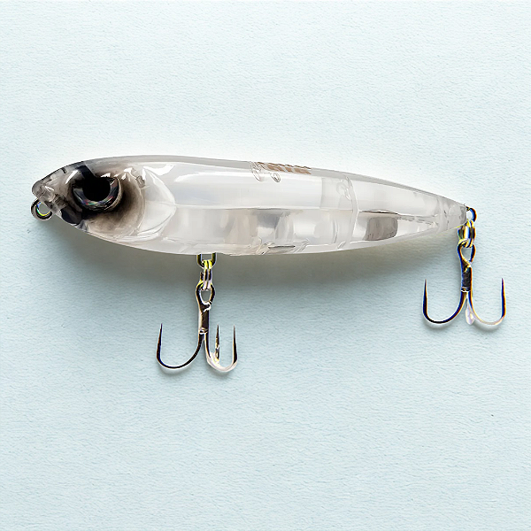 Isca Artificial Yara Mad Dog 75 - 8g - Cor 08 - Branca Transparente