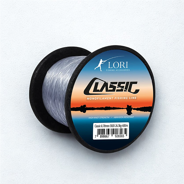 Linha LORI Classic - Carretel 600m - Tamanho: 0,58mm