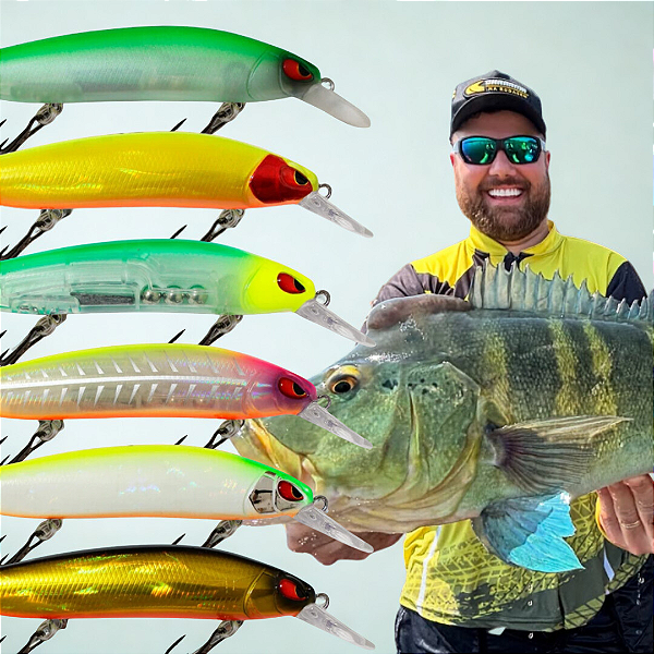 Isca Artificial Lori Brutal 115 - Meia Água 11,5cm 20g - By Zé Neto