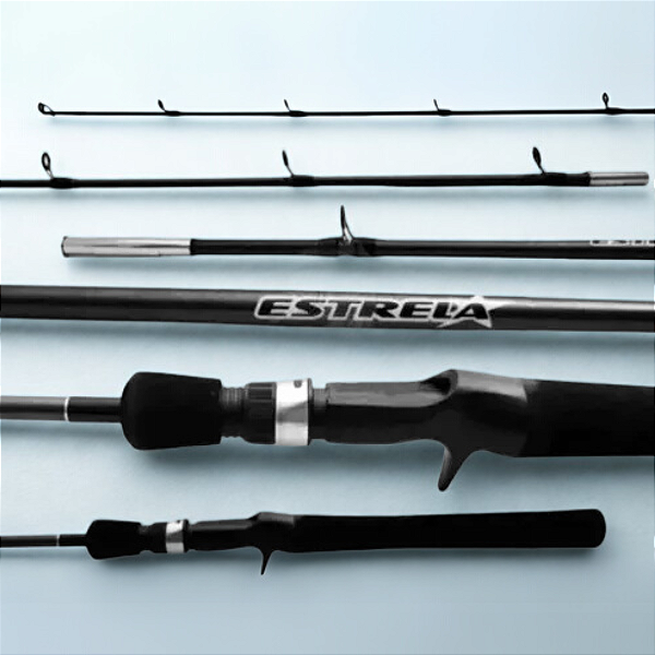 Vara p/ Molinete Estrela Cor Sortida -1,83m - 20-35lbs - Marine