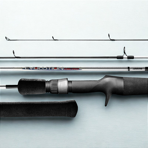 Vara p/ Carretilha Evolution Micro Ultra Light - 1.20m - 6-10lb - Marine