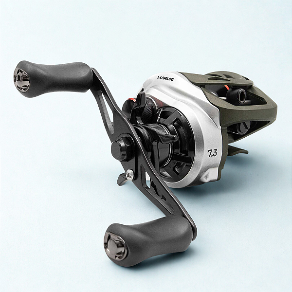 Carretilha Maruri Attack Silver - Esquerda