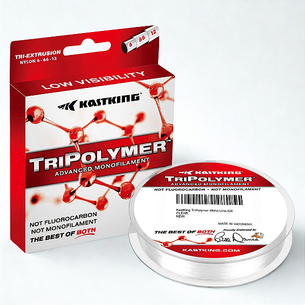 Linha TriPolymer Advanced Monofilamento 0.40mm - 275mts