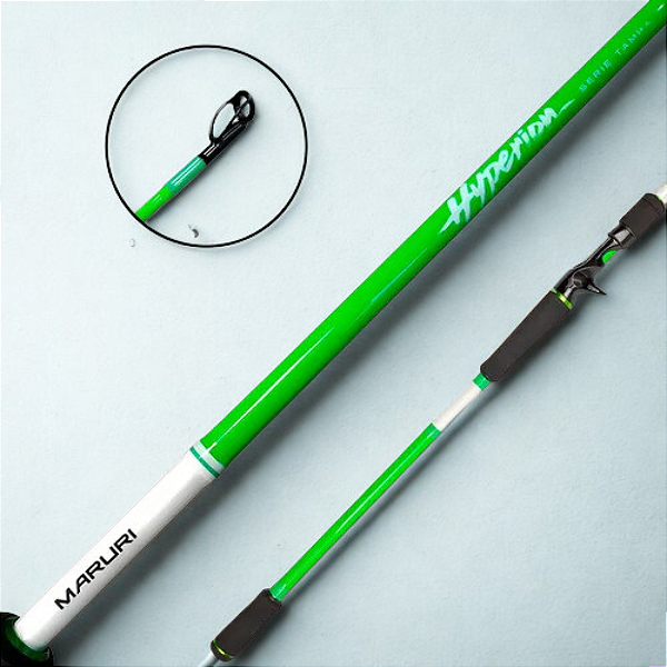 Vara p/ Carretilha Hyperion Tamba Verde - 2.40m - 30-60lbs - Maruri