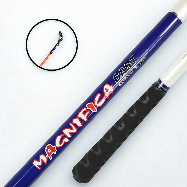 Vara p/ Carretilha Magnifica Pesqueiro - 2 partes - 2.70m - 30-60lbs - Lumis