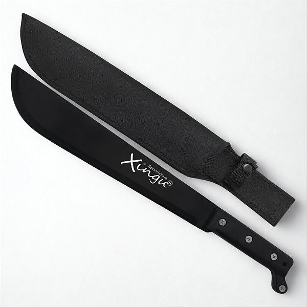 Facao Esportivo Com Bainha Preta Xingu