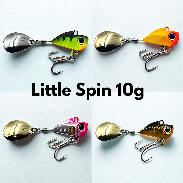 Isca Artificial Yara Little Spin 10g - Colher Redonda