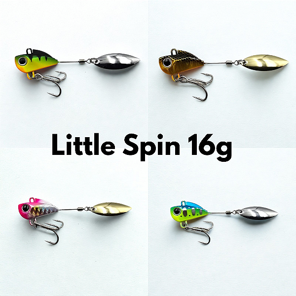 Isca Artificial Yara Little Spin 16g - Colher Folha