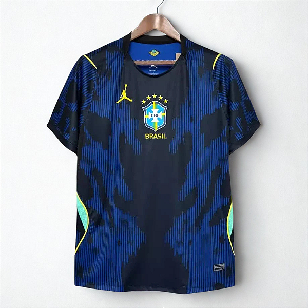 Camisa Azul Seleção Brasileira - Modelo Torcedor