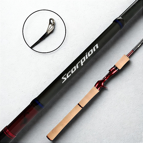 Vara p/ Carretilha Scorpion - 2 partes - 1.73m - 8-16lbs - Shimano