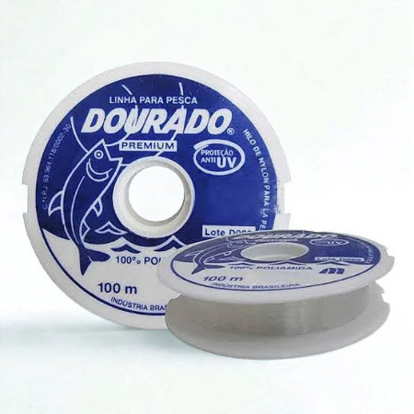 Linha Monofilamento Dourado Premium 100m - Mazzaferro