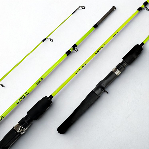 Vara p/ Carretilha Voxxi V03C 2pçs - 1,50m - 7-17lb - Jogá