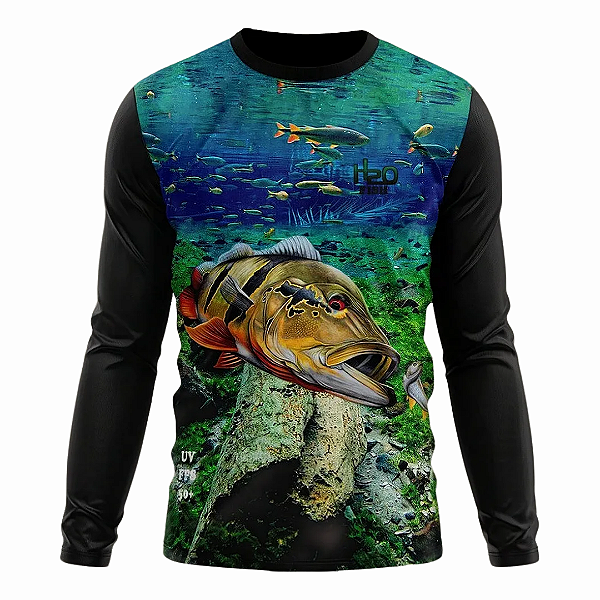 Camisa de Pesca Tucunaré H2O - Tamanho GG