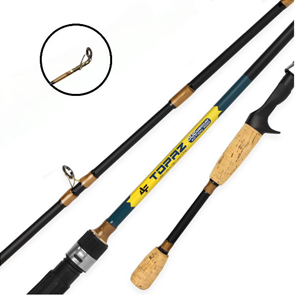 Vara p/ Carretilha Topaz - 2 partes - 1,68m - 6-12lbs - Albatroz