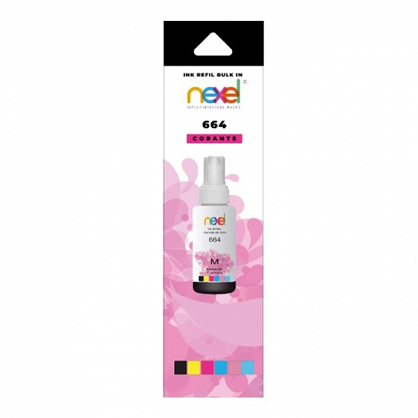 Tinta corante Magenta 664 100ml Nexel