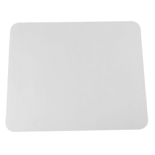 Mousepad base de Borracha Cor Branca para Sublimação 22cm X 18cm - Unidade