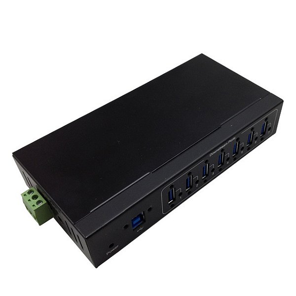 Hub Industrial 07 portas USB 3.0