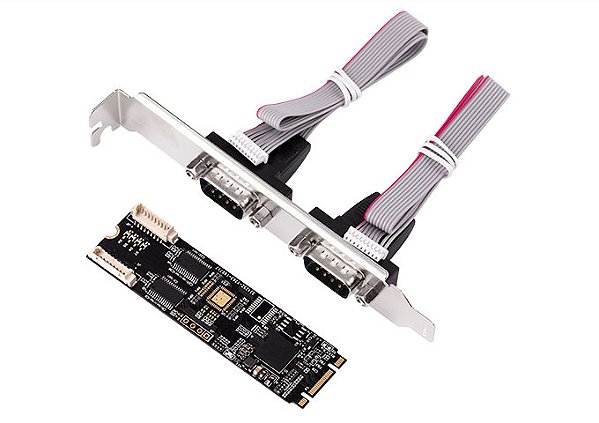 Placa M2 com 02 Seriais RS232