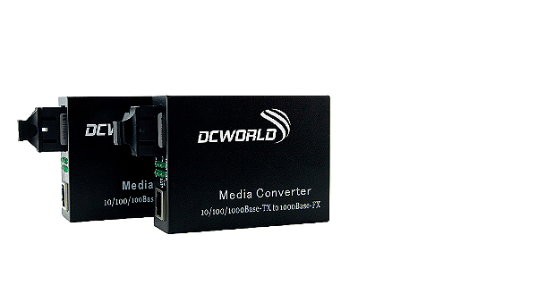 Conversor de Fibra WDM MONOMODO Giga 20KM SC (A-B)