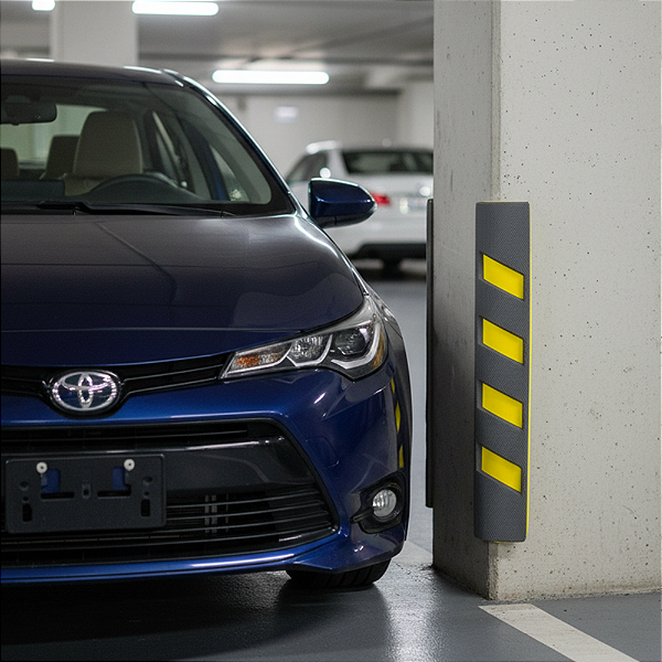 EVA Protetor para Para-choque 40x8x6 cm – Proteção contra Impactos em Garagens, Estacionamentos e Áreas de Manobra