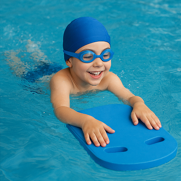 Prancha de Natação em EVA 0,38 x 0,32 x 0,03m – Acessório para Treinos, Flutuação e Exercícios em Piscina