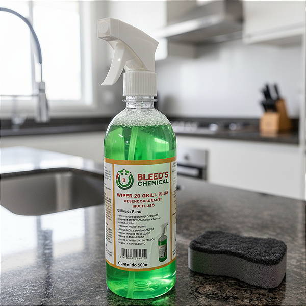 Desengordurante Bleed’s 500ml – Limpeza Potente para Superfícies Engorduradas | Uso Doméstico e Profissional