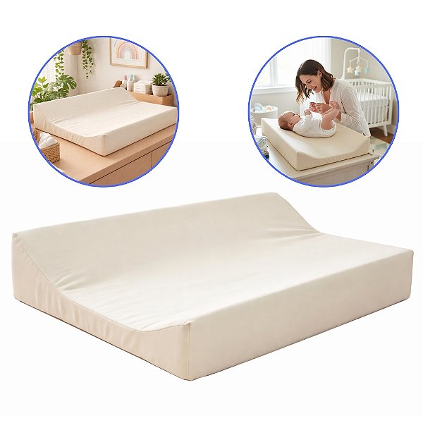 Trocador Americano Anatômico Impermeável Com Zíper 65x45cm