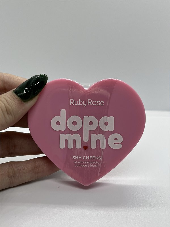 Blush Compacto Dopamine Shy Cheeks Ruby Rose