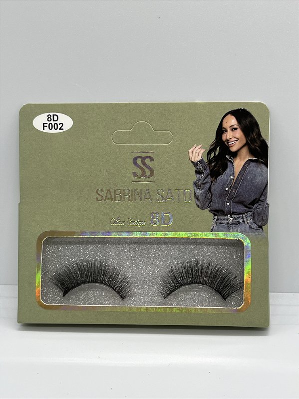 Cílios Postiços 8D F002 Sabrina Sato