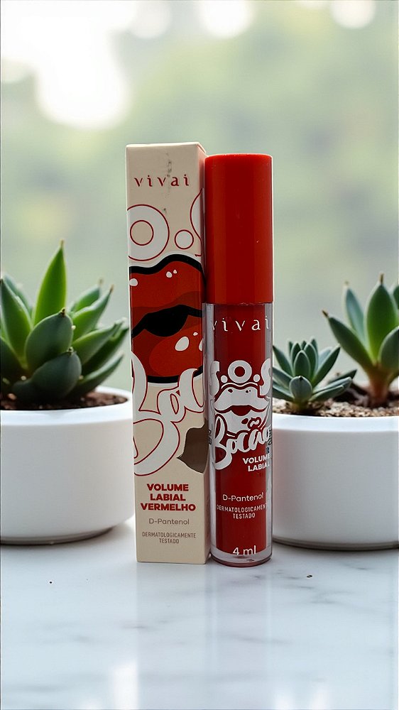 Gloss SOS Bocão Colors Volume Labial Vivai