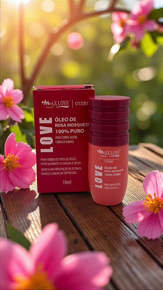 Óleo de Rosa Mosqueta - Max Love 10ml