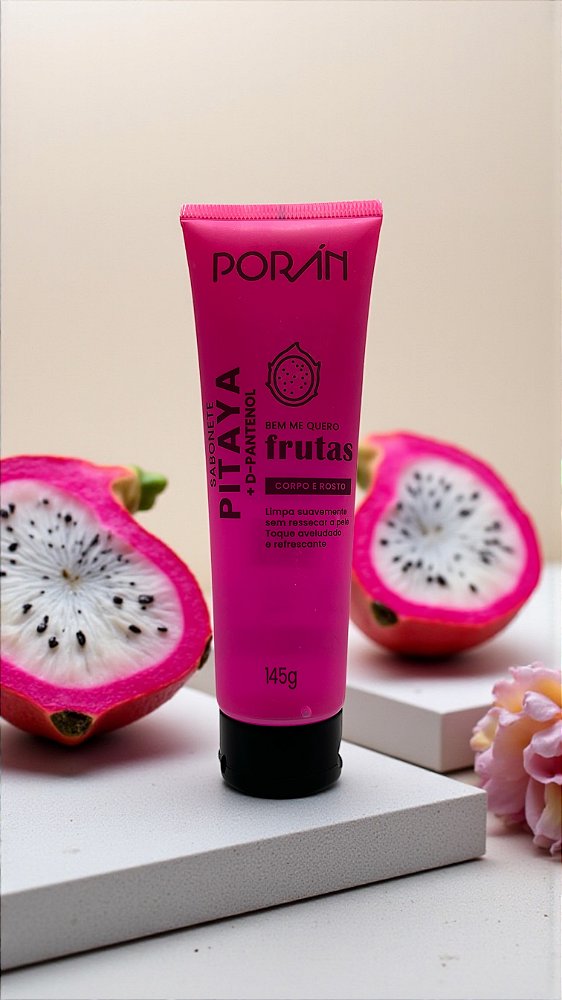 Sabonete Corpo e Rosto Pitaya Porán
