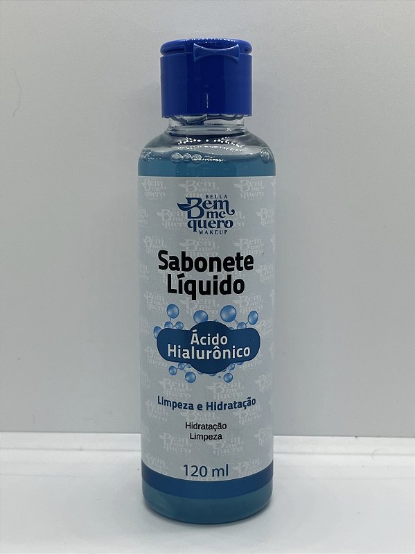 Sabonete Líquido Ácido Hialurônico Bella Bem Me Quero - 120ml