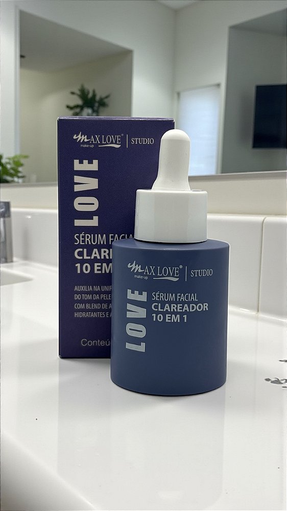Sérum Facial Clareador 10 em 1 Max Love
