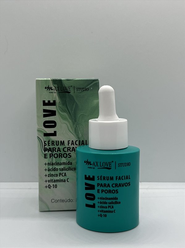 Sérum Facial para Cravos e Poros Max Love
