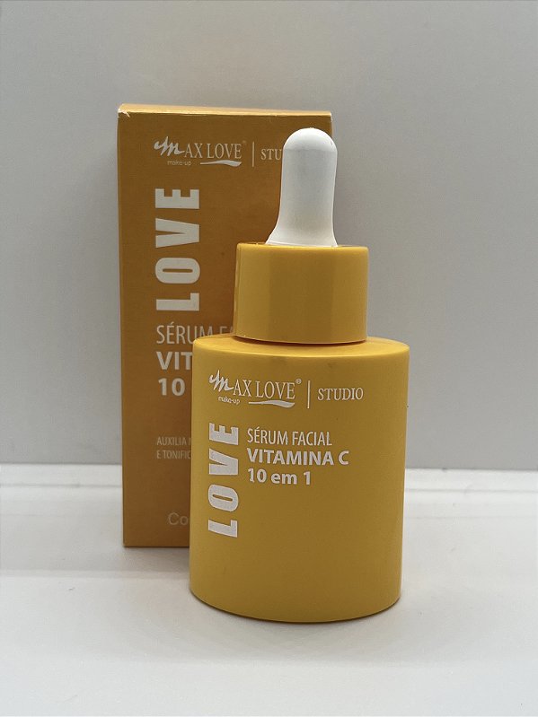 Sérum Facial Vitamina C 10 em 1 Max Love