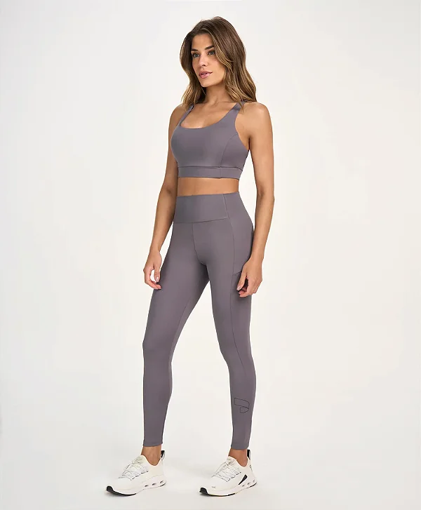 Legging Recortes Alto Giro