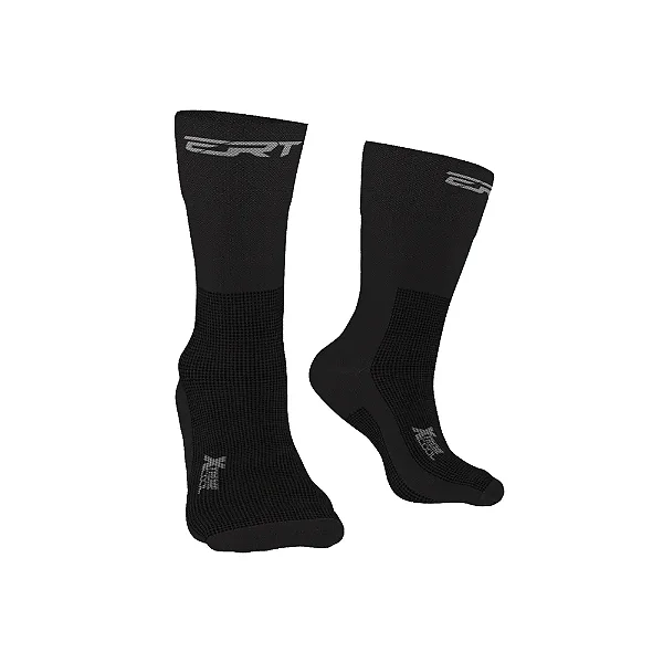 MEIA ERT PRETA E CINZA