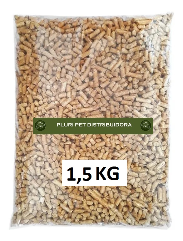 Granulado Higiênico de Madeira para Aves, Gatos, Répteis e Roedores - PLURI-PE