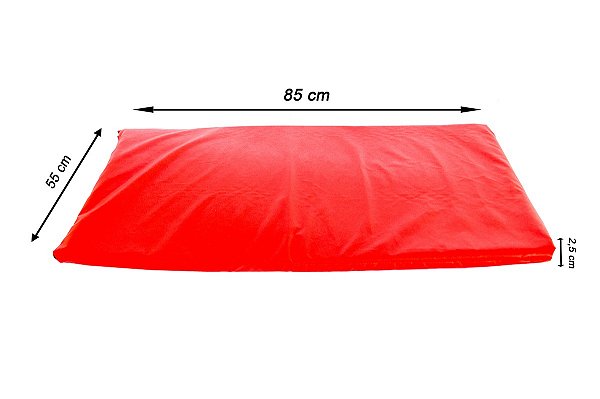 Colchonete Impermeável Luppet Para Cachorro e Gatos Vermelho