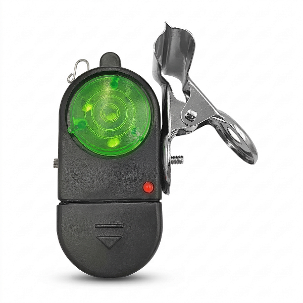 Alarme Sonoro C/ Led Para Varas De Pesca C/ Baterias Inclusa