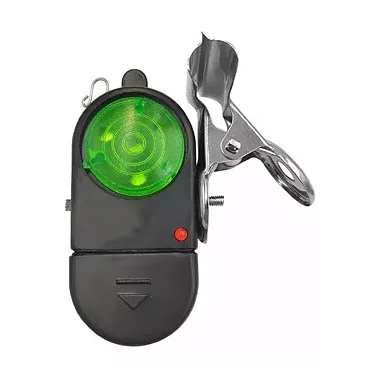 Alarme Sonoro C/ Led Para Varas De Pesca C/ Baterias Inclusa
