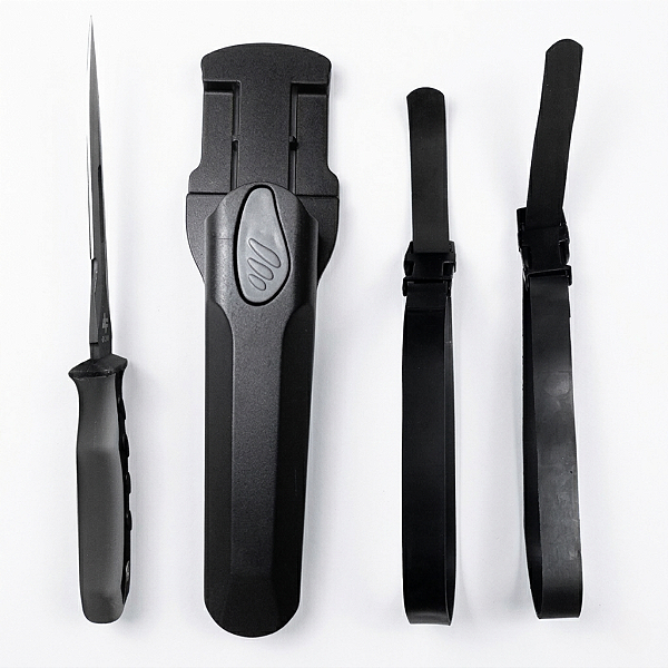 Faca de Mergulho e Pesca em Aço Inox - Albatroz QS-214B