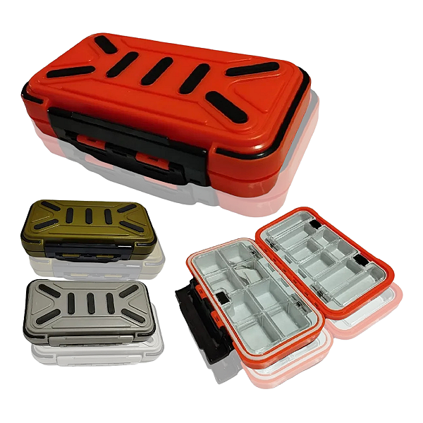Estojo Organizador P/ Iscas Artificiais Anzol Chumbo Pesca