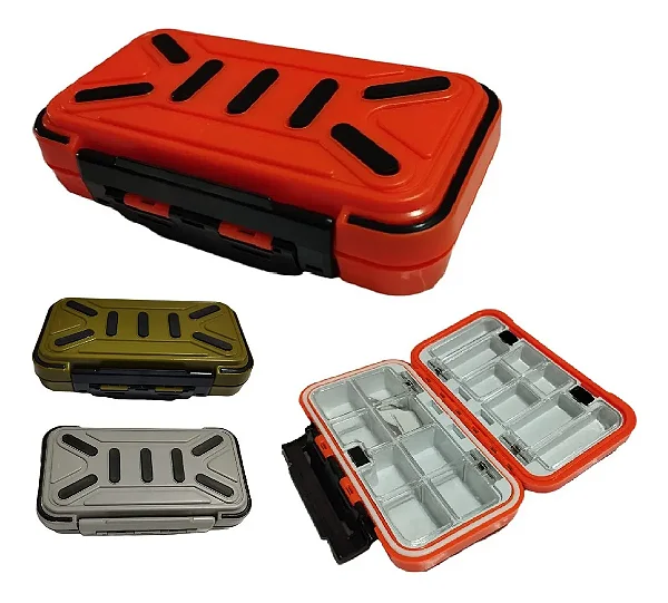 Estojo Organizador P/ Iscas Artificiais Anzol Chumbo Pesca